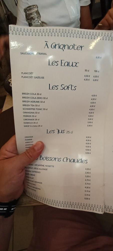 Restaurant Les Embruns - Menu Image 4